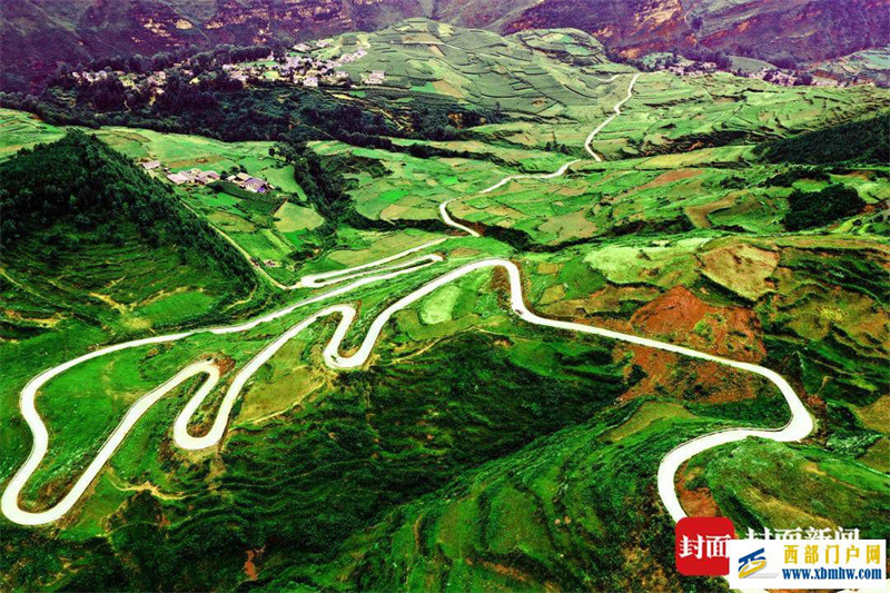 镜头下的大凉山:凉山的乡村路(图1) 镜头下的大凉山:凉山的乡村路(图1)