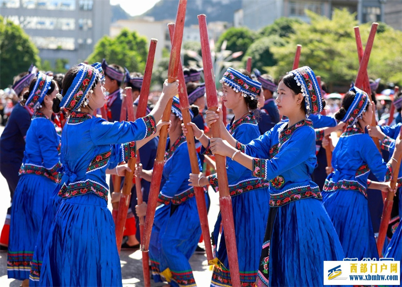 “千人打榔舞”天等邀您共赏非遗盛宴(图2)