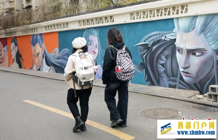 成都一街区哪吒形象墙成为网红打卡点(图4)