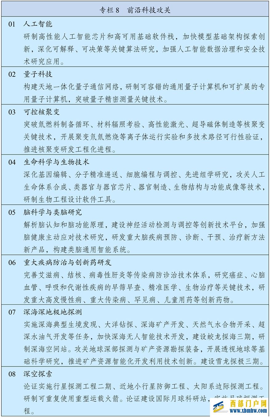中华人民共和国国民经济和社会发展第十五个五年规划纲要(图9) 中华人民共和国国民经济和社会发展第十五个五年规划纲要(图9)